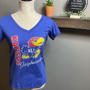 Colosseum Blue V-Neck Tee